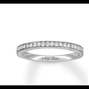 Neil lane wedding band 1/4 ct tw 14K White gold